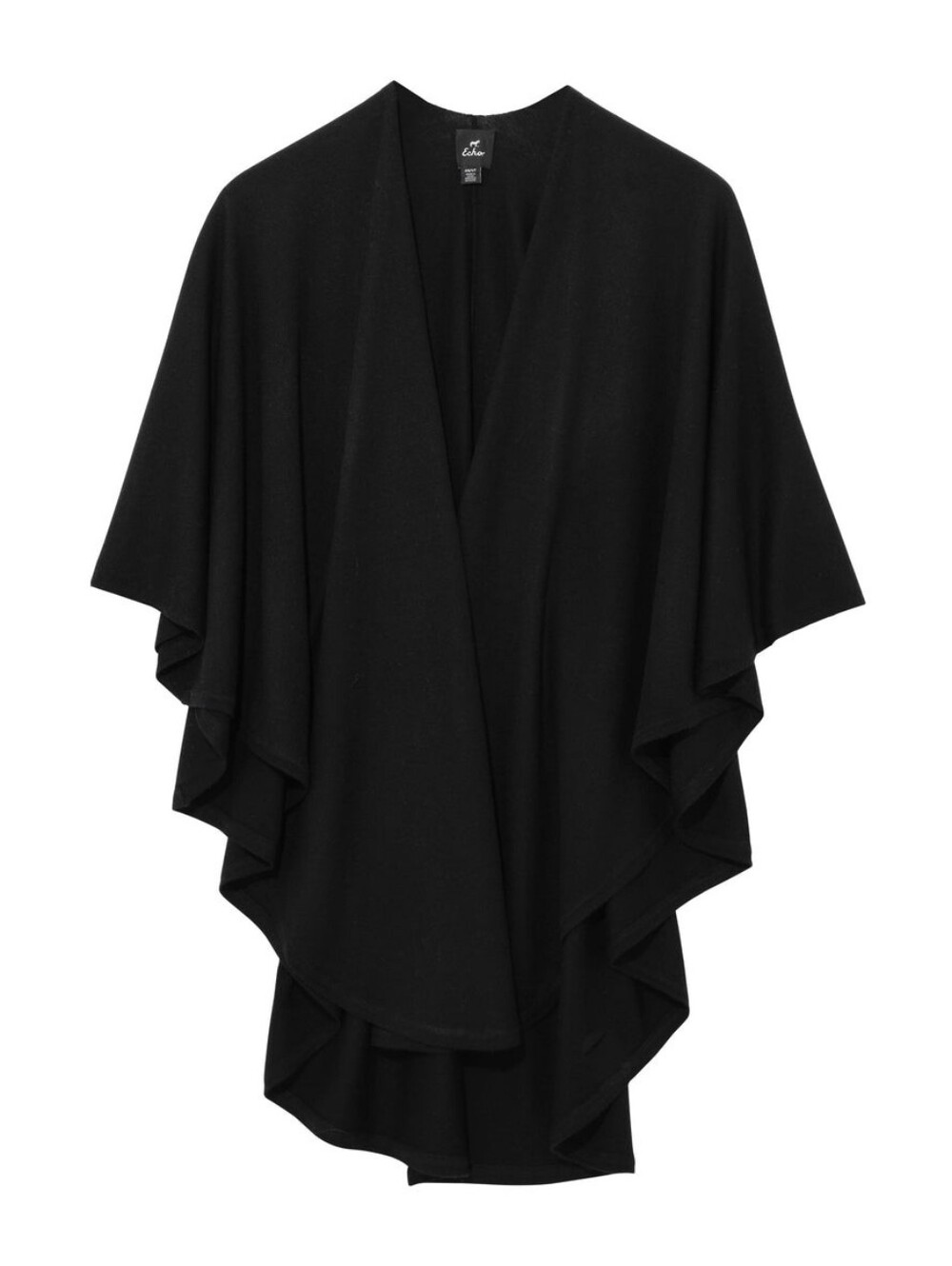 Echo Essential Rounded Ruana Black O/S
